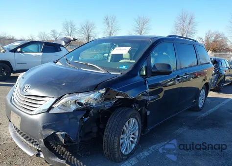 2011 Toyota Sienna Xle V6 из США, поврежденный, VIN 5TDYK3DC6BS005710